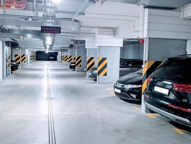 Odlot Garage - zadaszony parking lotnisko Warszawa-Chopina