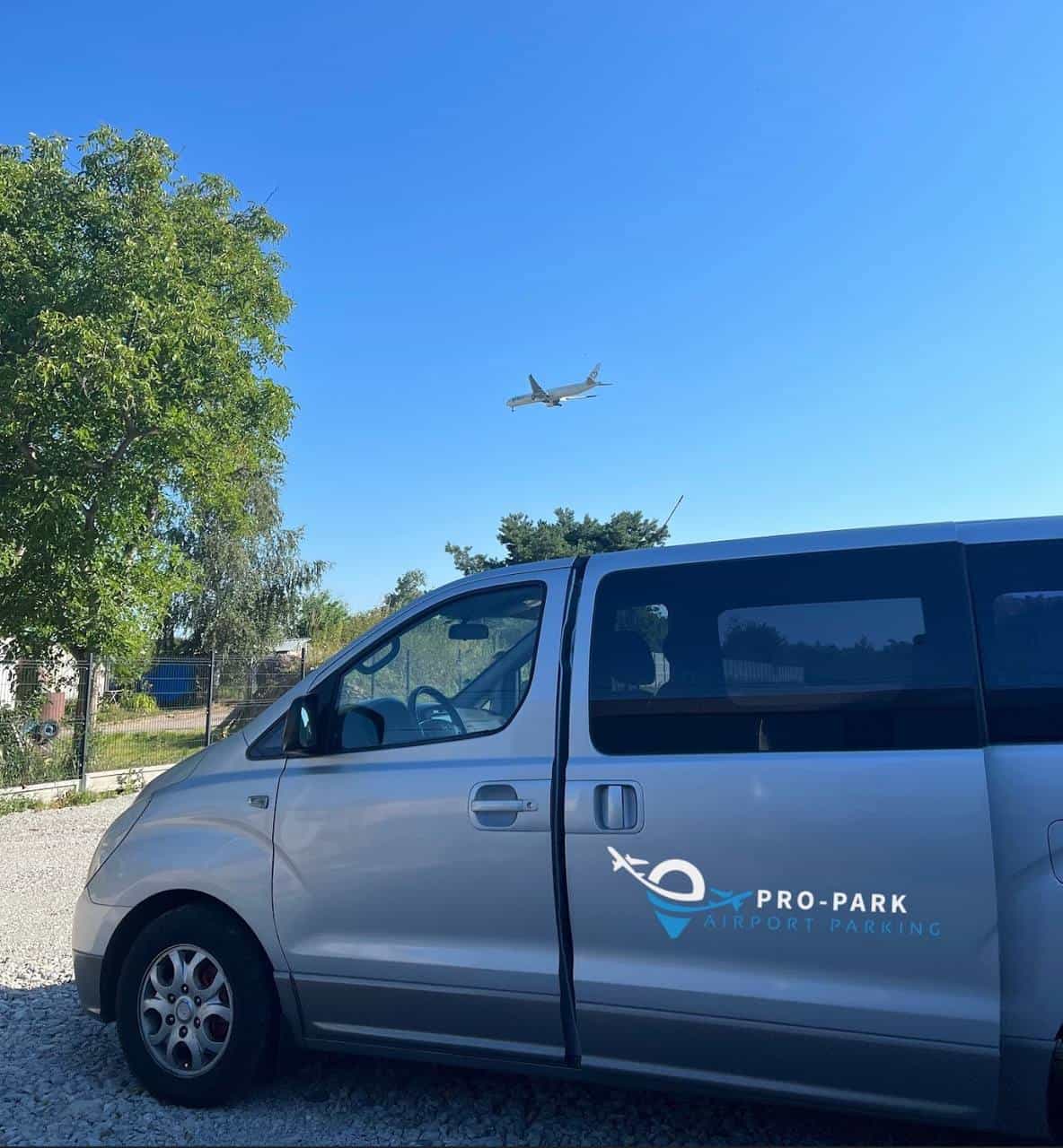 Zdjecie parkingu Pro-Park na lotnisku Chopina w Warszawie