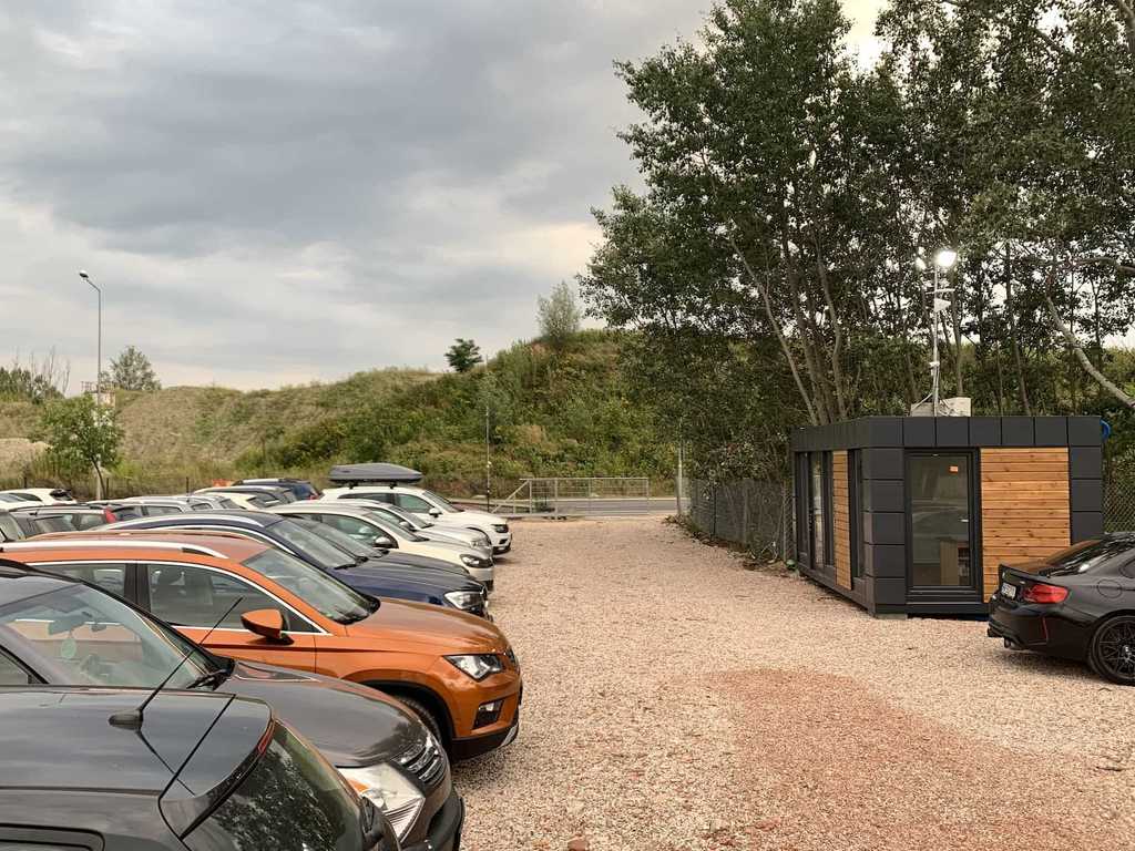 zdjecie parkingu ParkKing na lotnisku Chopina w Warszawie