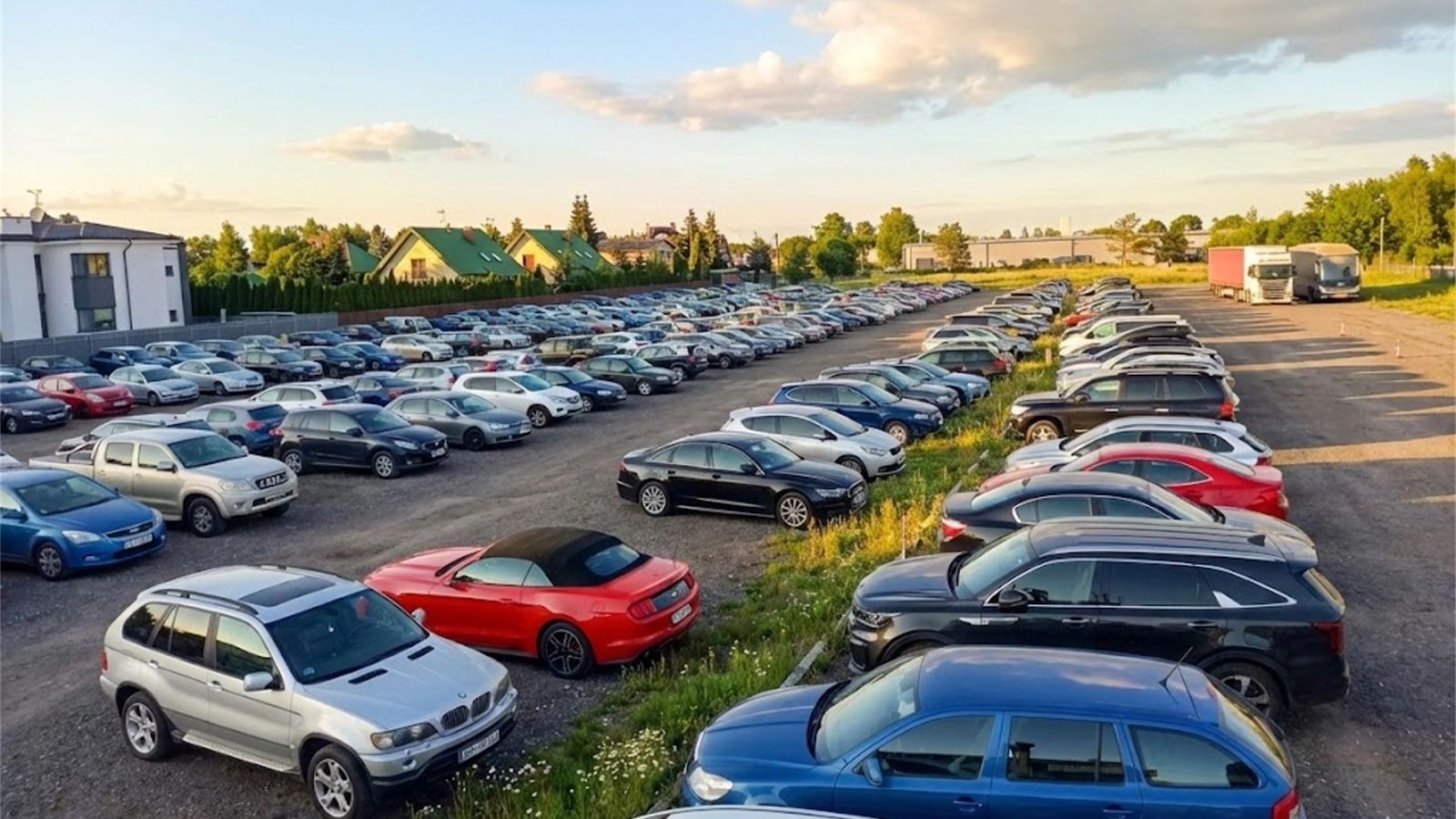 Bay-Port - parking lotnisko Warszawa Okęcie (WAW) - zdjęcie parkingu